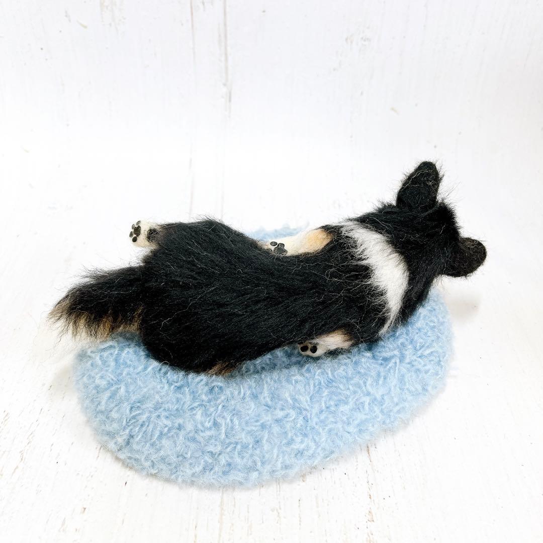 ペンちゃん☆プロフ読んでね(*´ω｀*) 羊毛フェルト 犬 コーギーちゃん