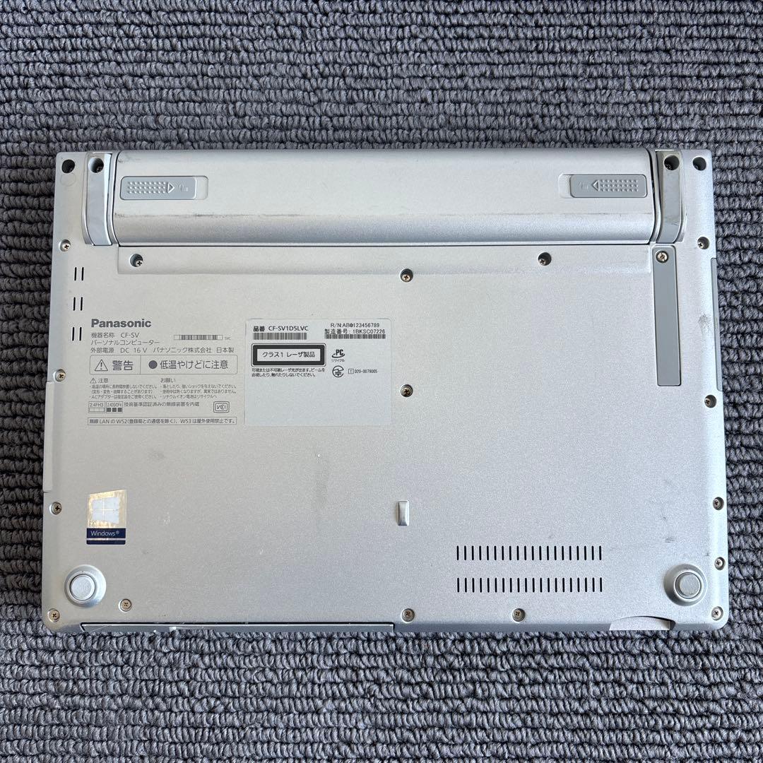 Panasonic CF-SV1 i7-1165G7 メモリ16GB 顔認証