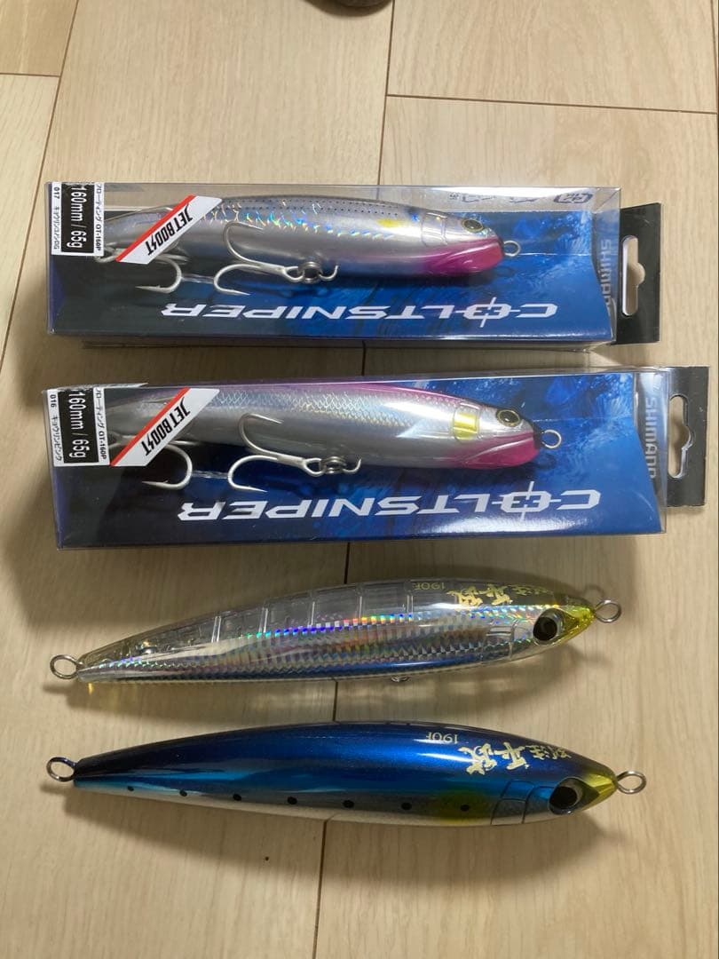 m*様 【値下げ】⭐︎青物⭐︎ロック⭐︎ダイペン⭐︎ミノー⭐︎シマノ⭐︎８個セッ