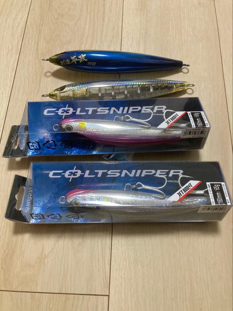 m*様 【値下げ】⭐︎青物⭐︎ロック⭐︎ダイペン⭐︎ミノー⭐︎シマノ⭐︎８個セッ