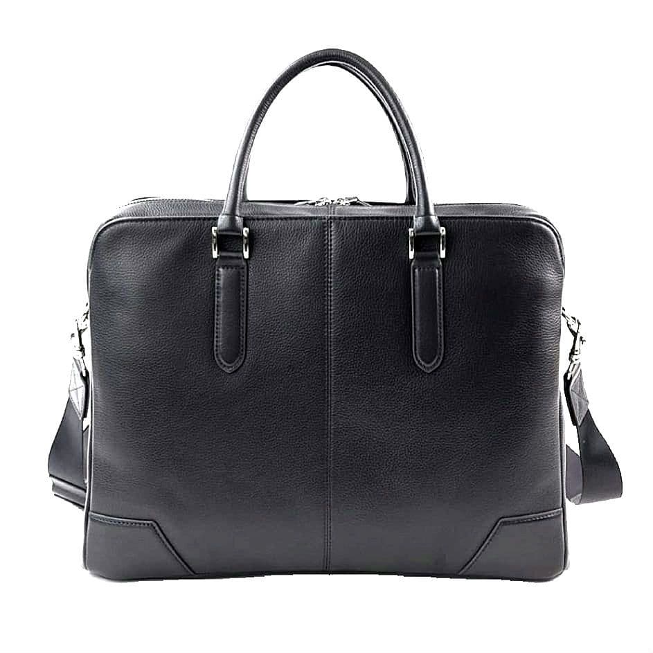 ✨未使用級✨SONNE ゾンネ　2way ビジネスバッグ　本革　ブラック　A4