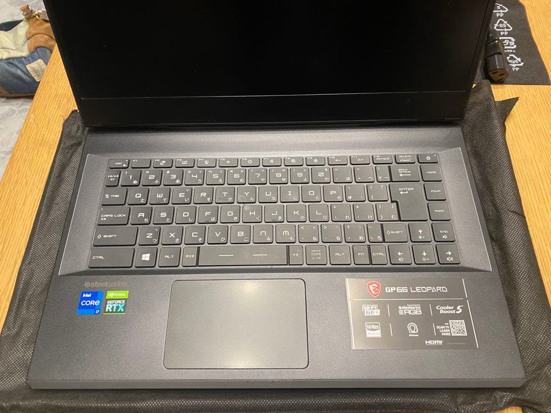 3080 MSI ノートPC GP66 Corei7 16GB SSD512GB