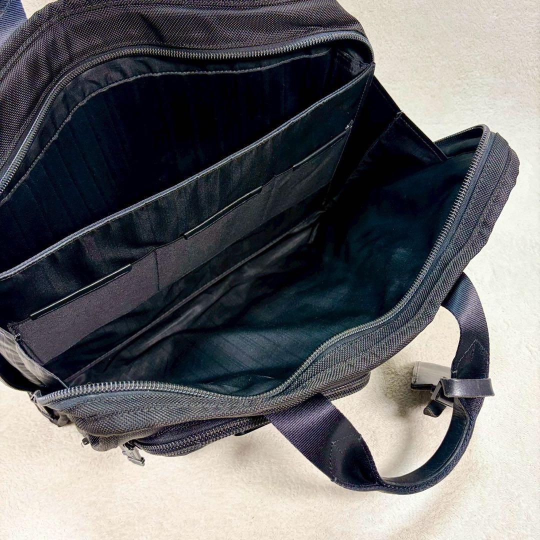 【美品✨】トゥミ　TUMI ビジネスバッグ　3way 2層　黒26114DH