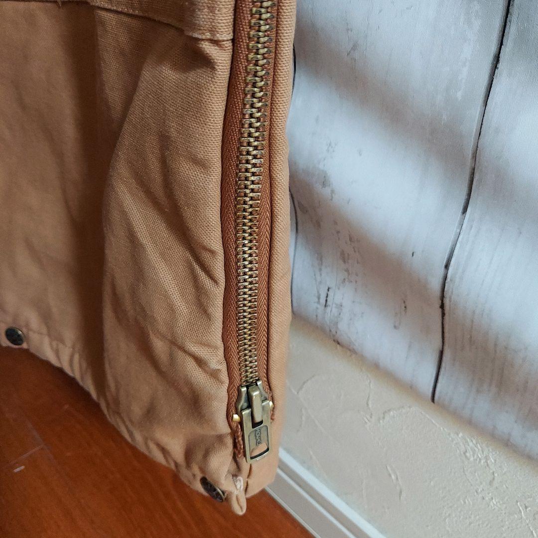 【BERNE】希少 ベルン 企業刺繍 ダック地 オーバーオール 2XL 茶