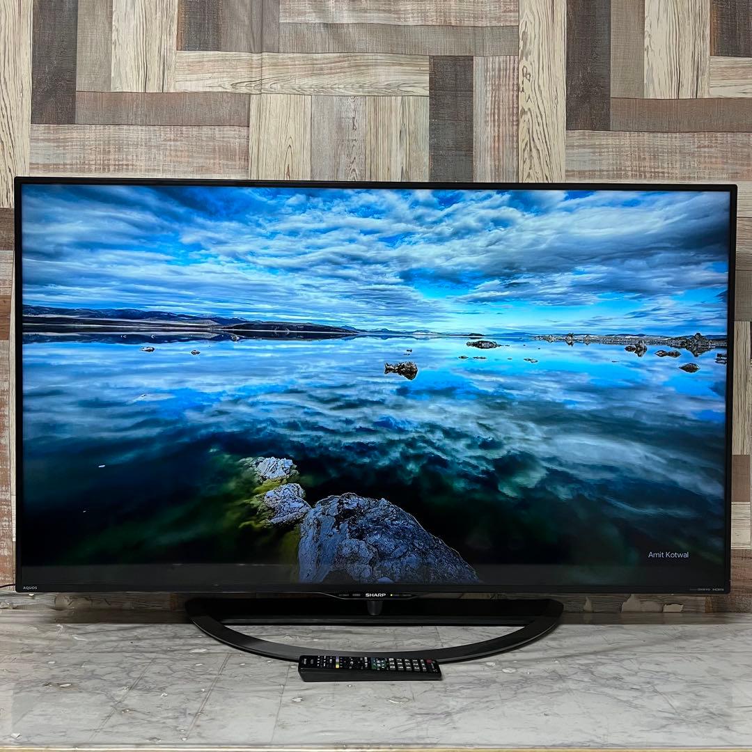 リクエスト価格❣️シャープ 50V型4Kテレビ YouTube.NETFLIX視聴