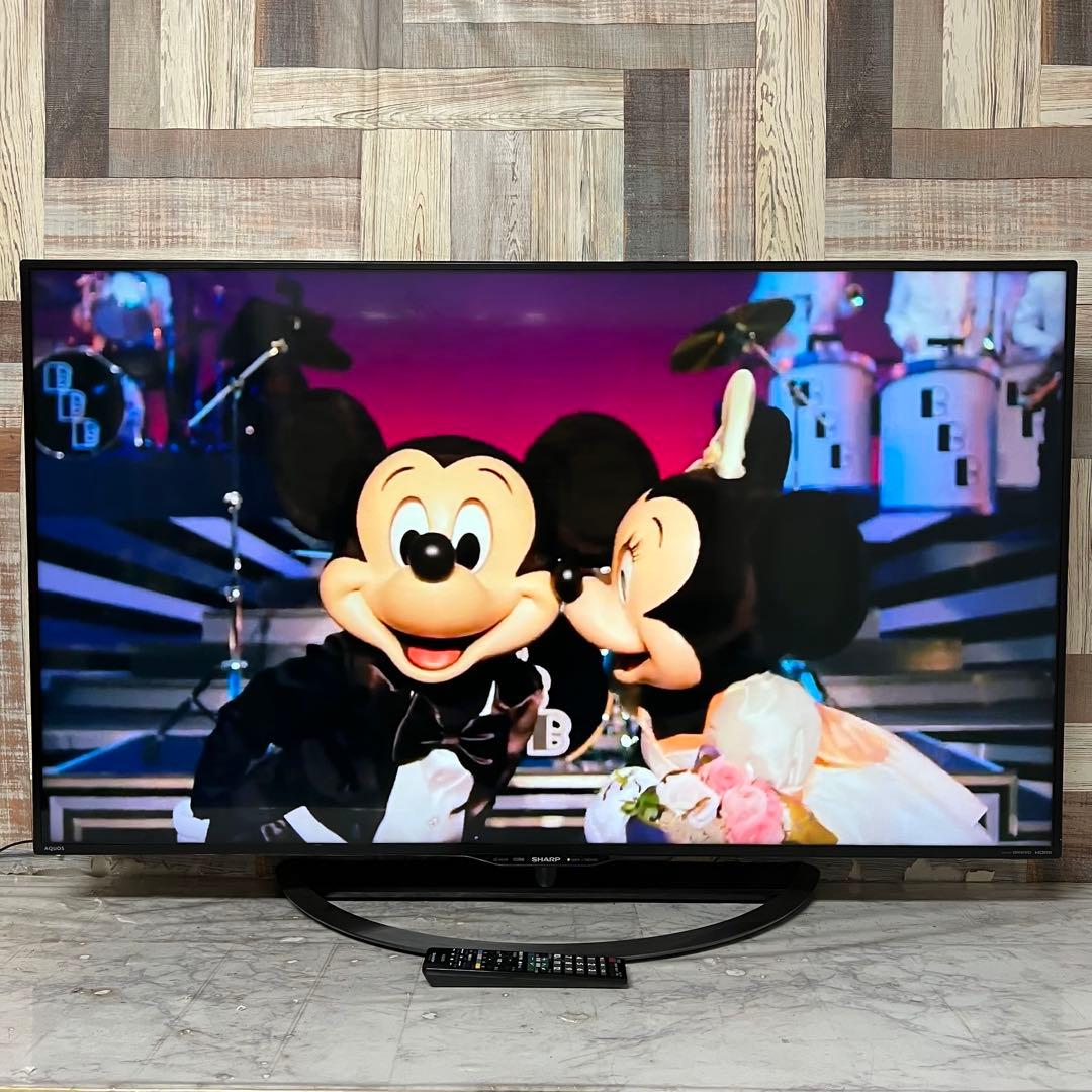 リクエスト価格❣️シャープ 50V型4Kテレビ YouTube.NETFLIX視聴