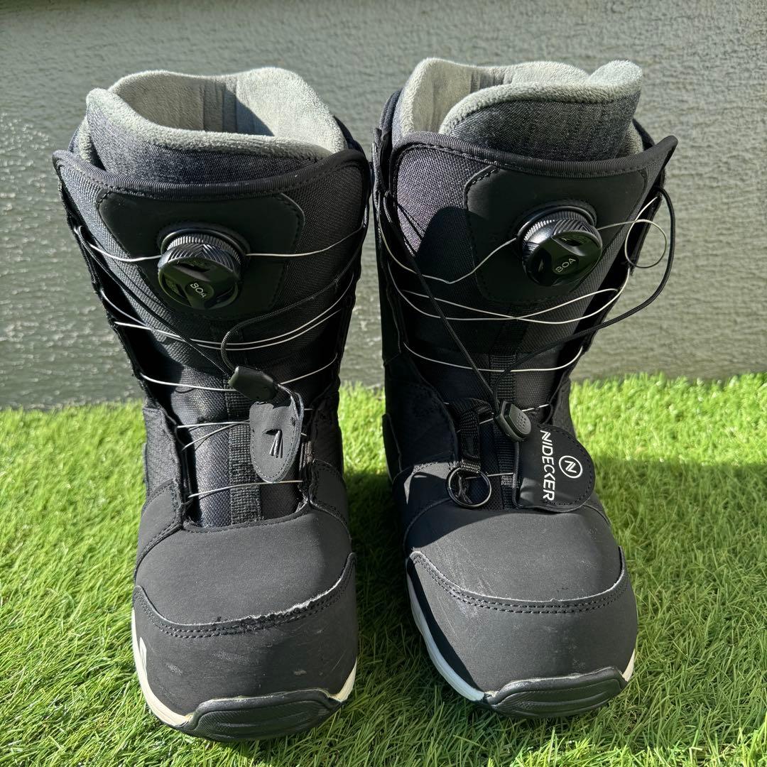 良品 ナイデッカー ダブルBOA TRANSIT スノボブーツ 26.5cm