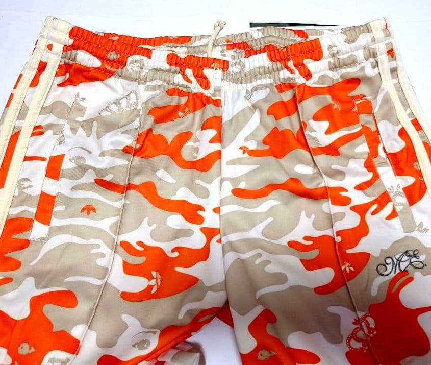 アディダス × ミッシー エリオット 2005年 カモフラ柄 ジャージ上下セット