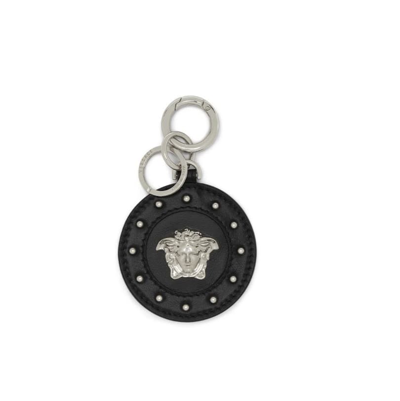 新品正規品【VERSACE】メドゥーサ キーリング レザー