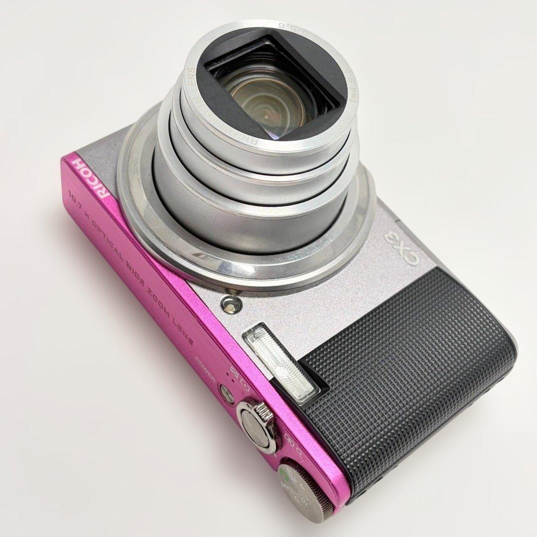 動作品✨RICOH CX3 人気のピンク【スマホ転送OK】送料無料 匿名配送
