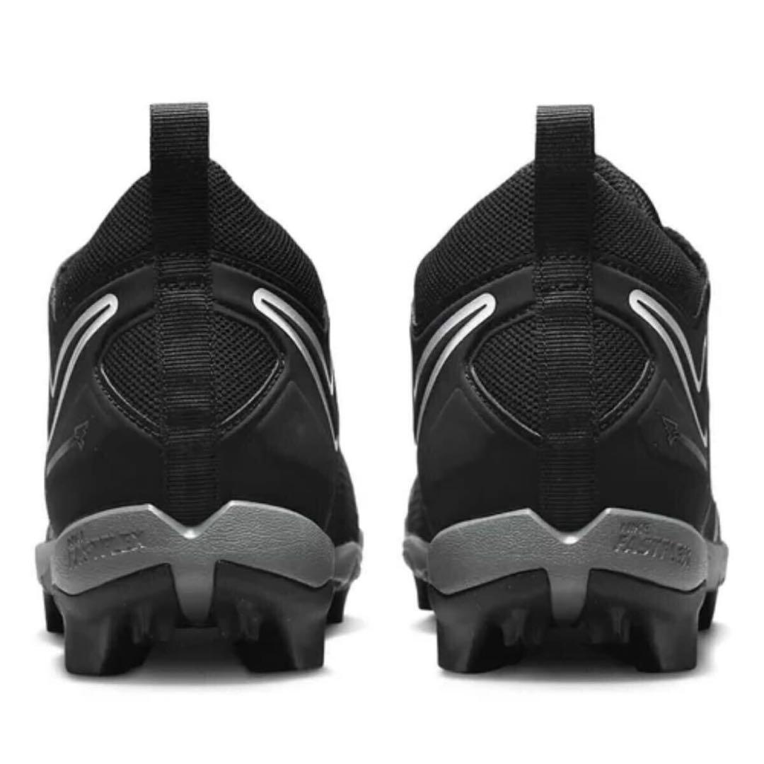 ナイキ アルファ メナス 26cm アメフト スパイク シューズ 靴 黒 584