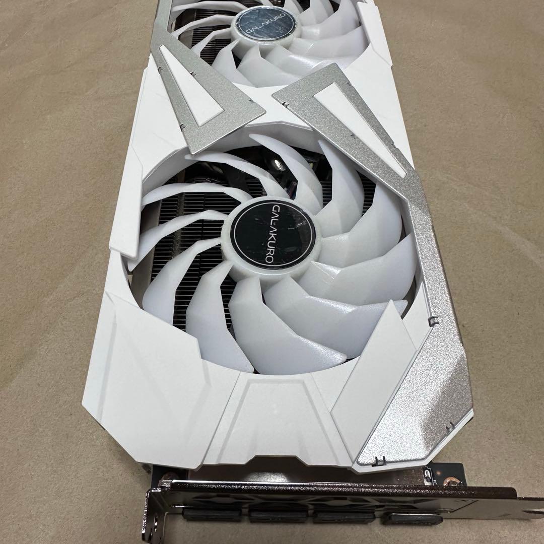 玄人志向 NVIDIA Geforce RTX3060Ti white ホワイト
