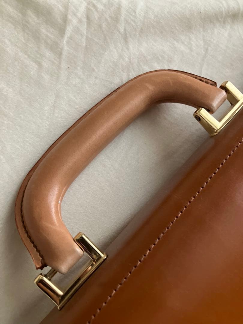 ラザフォード ブリーフケース ブライドルレザー フラップオーバー