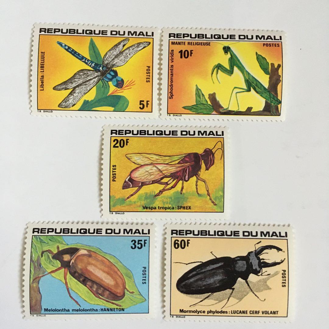 専用☆オーストラリア 昆虫の切手4種完 未使用 1991