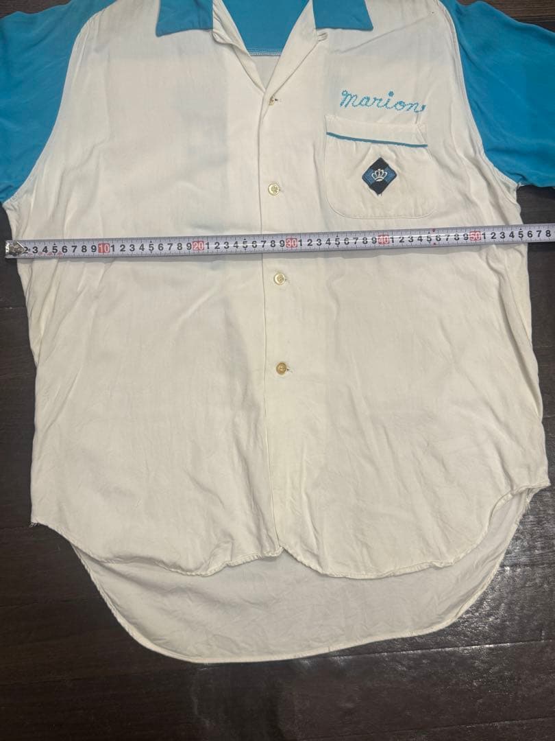 【希少】ビンテージ Swingster チェーンステッチ ボウリングシャツ