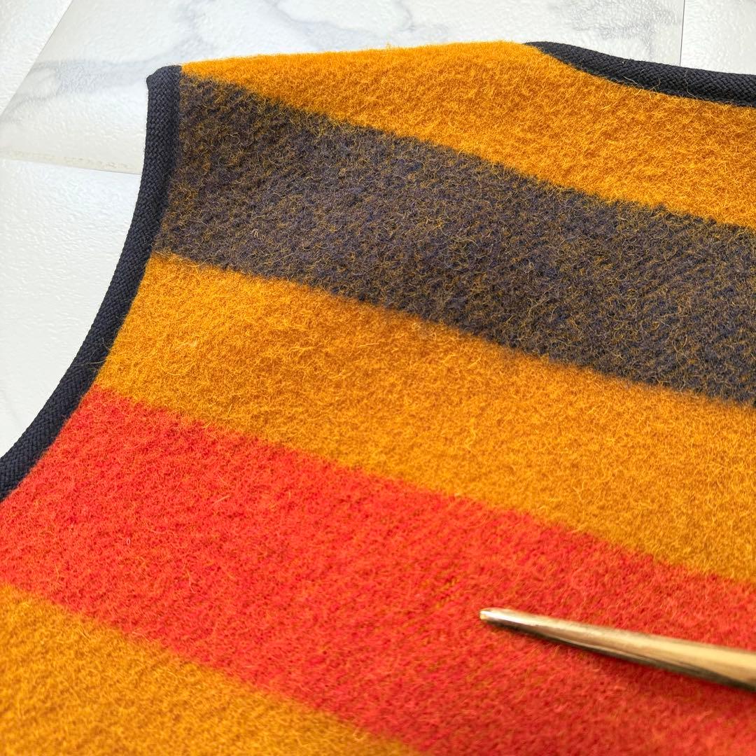 HERMES エルメス ヴィンテージ ロカバール ウール100％ ベスト　46