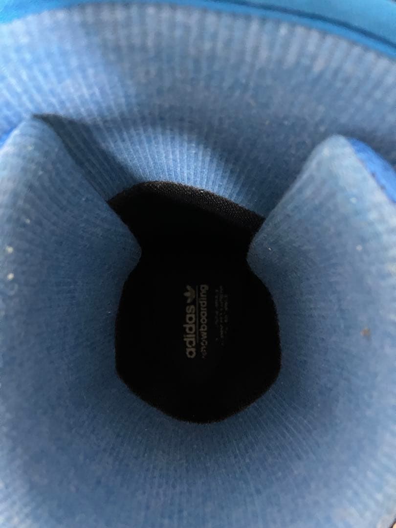 美品 adidas スノーボードブーツ ZX500 27cm 黒/青