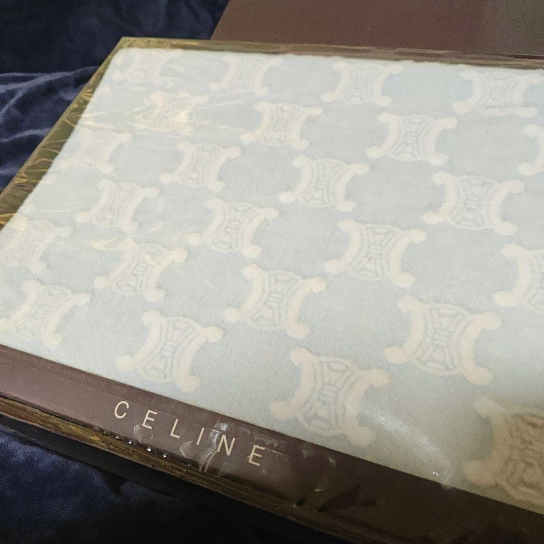 CELINE セリーヌ　ロゴ　毛布　綿毛布　新品未使用　即日発送