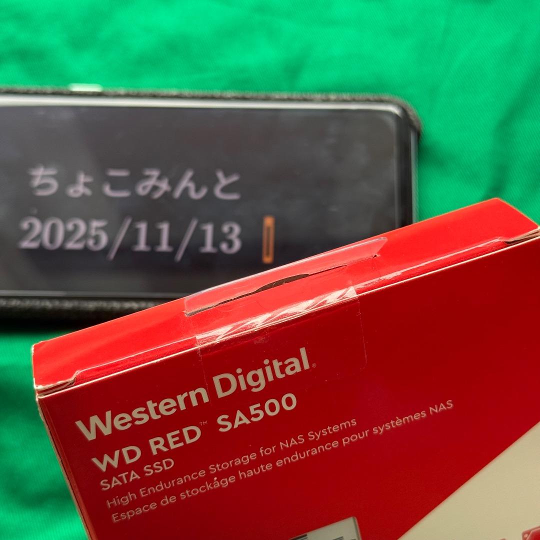 内蔵型SSD Western Digital WD RED SA500 1TB SATA