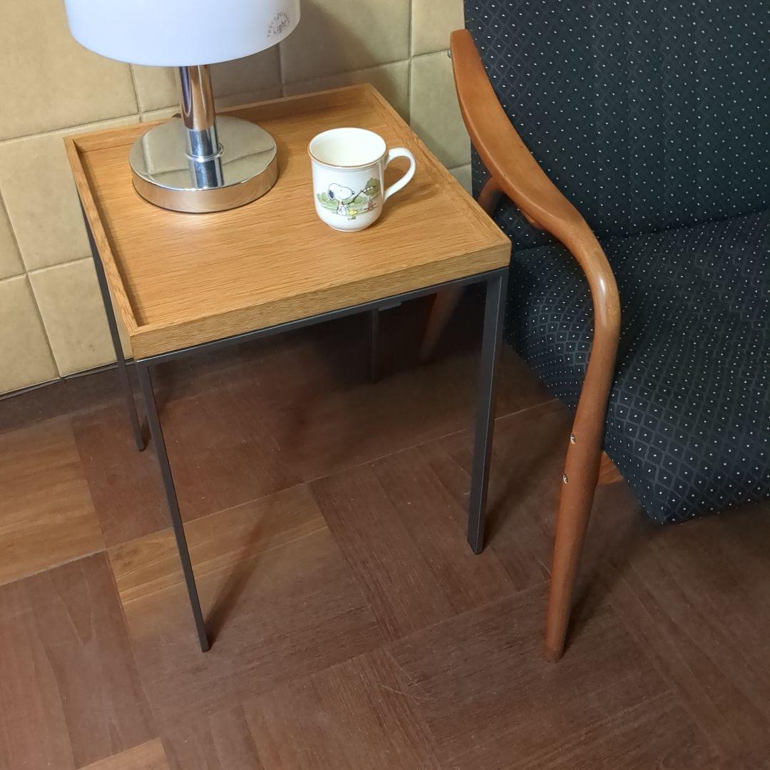 KFF CARRY　サイドテーブル　オーク材