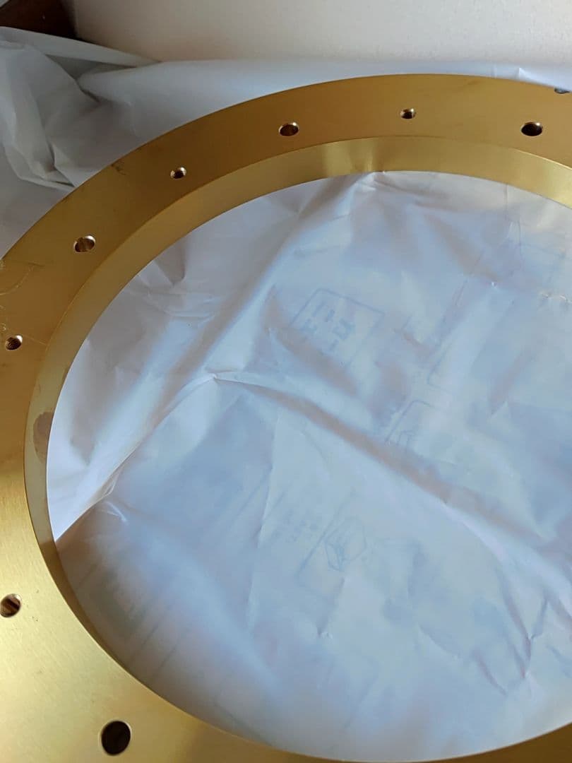 FOSTEX フォステクス 真鍮製 アダプター リング P208 ペア