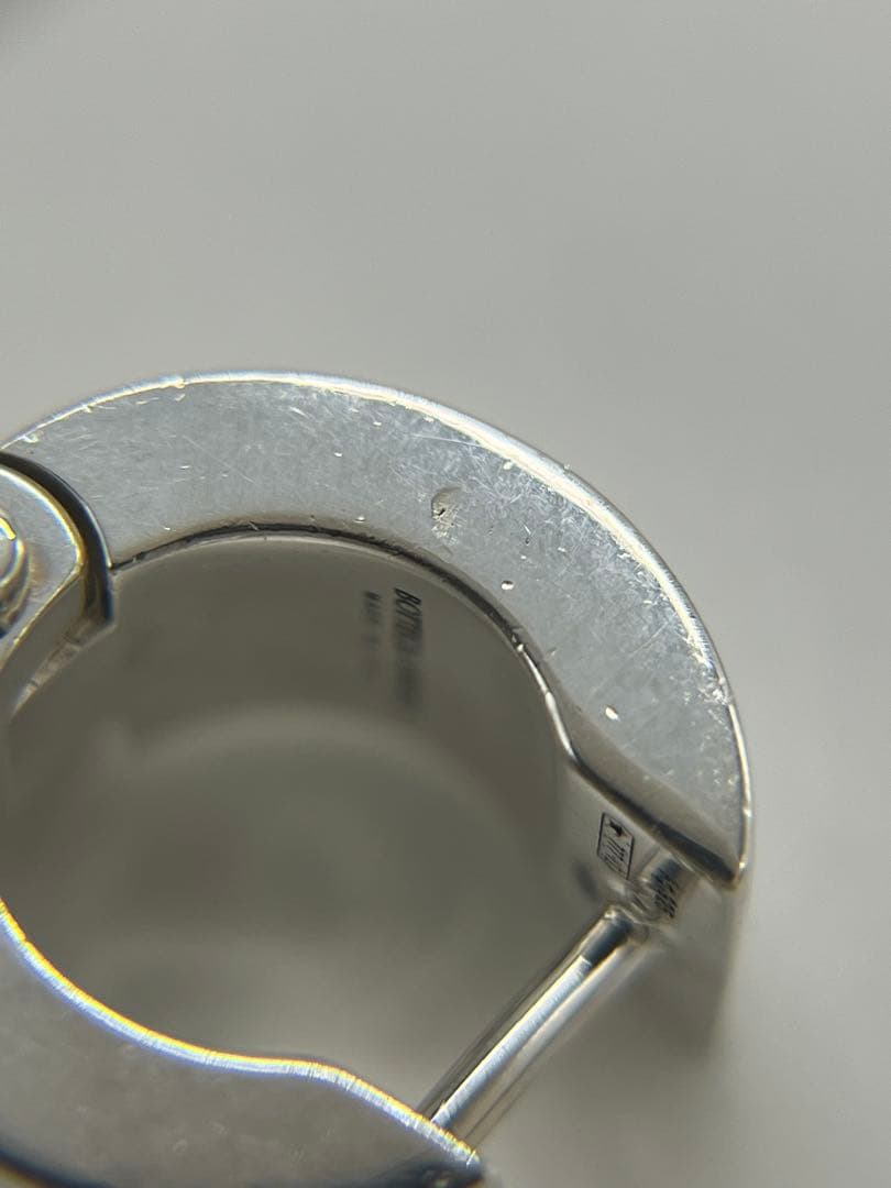 ボッテガヴェネタ BOTTEGA VENETA フープ ピアス Ag925