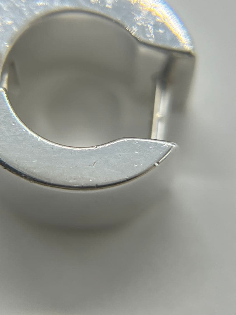 ボッテガヴェネタ BOTTEGA VENETA フープ ピアス Ag925