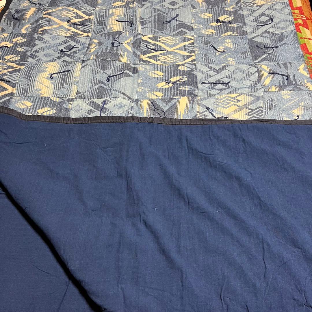 激レア　未使用タグ付き　RRL キルト　ブランケット　ラグ　ダブルアールエル