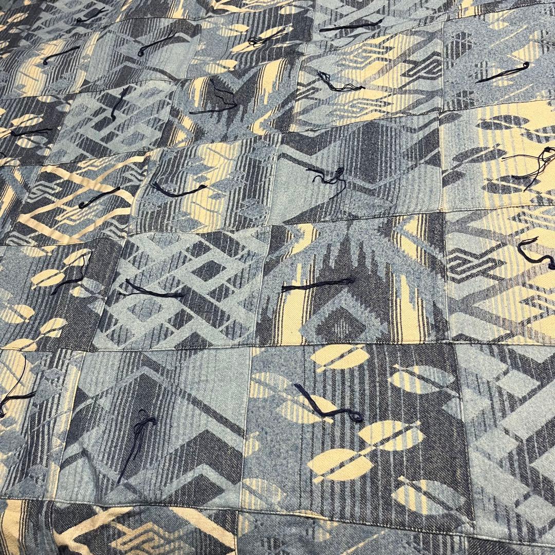 激レア　未使用タグ付き　RRL キルト　ブランケット　ラグ　ダブルアールエル