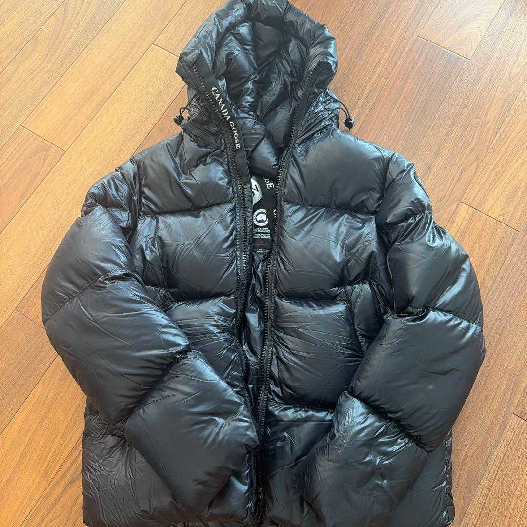 カナダグースダウンジャケット/クロフトンバッファー、ブラックレーベルダウン