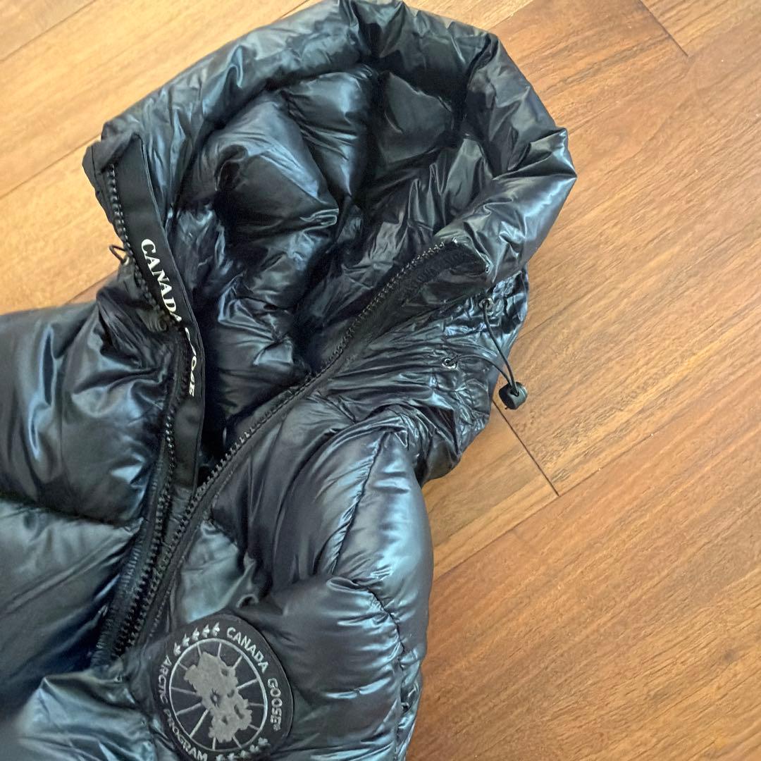 カナダグースダウンジャケット/クロフトンバッファー、ブラックレーベルダウン