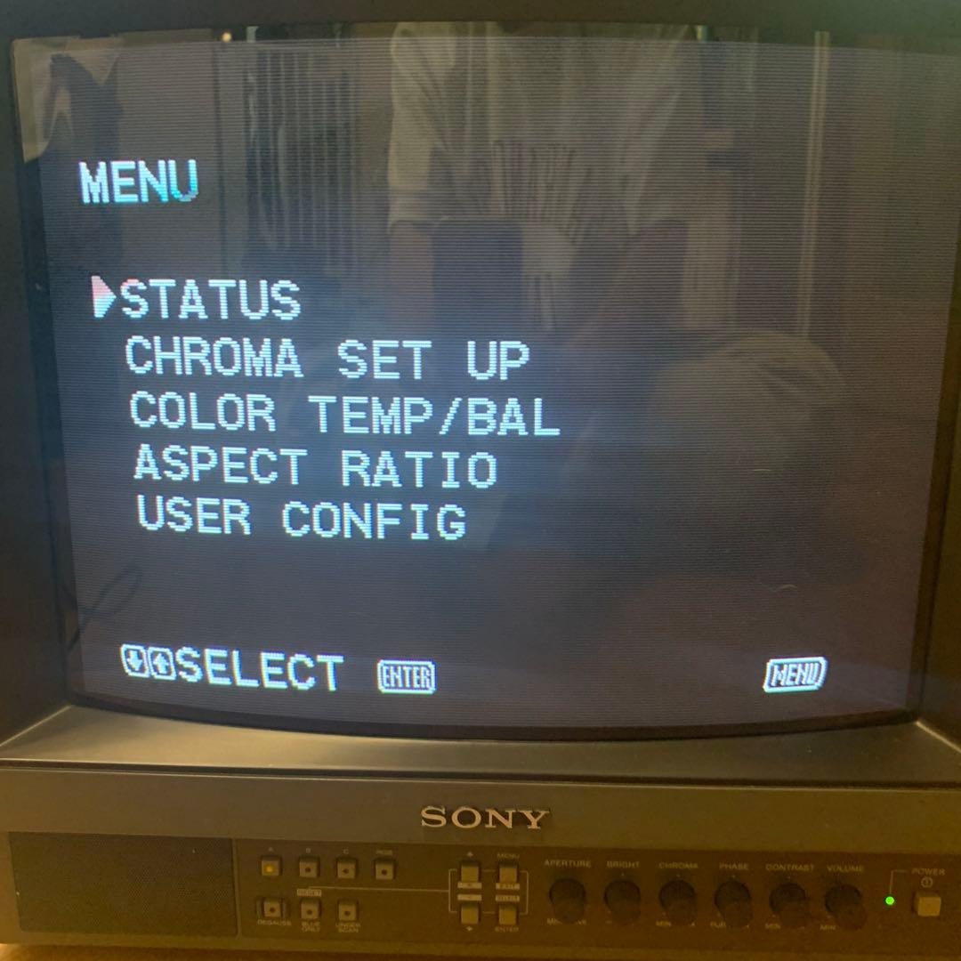 14型トリニトロンカラービデオピクチャーモニター PVM-14M1J SONY