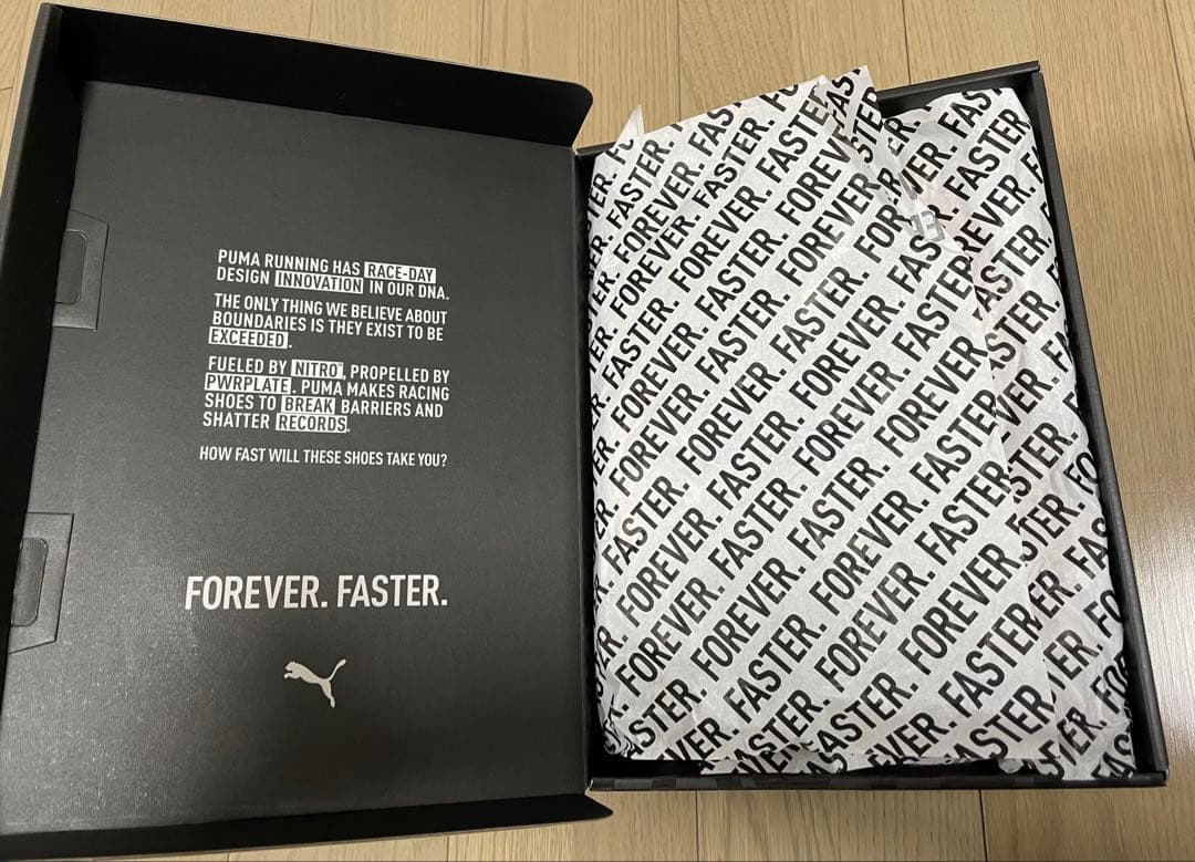 プーマ（PUMA）ディヴィエイトニトロエリート3 オレンジ　27センチ
