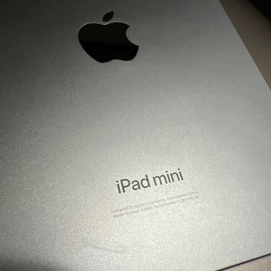 水没品　ipad mini7（最新世代) Apple pencil pro付き