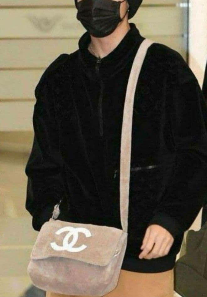 たじさん ショルダーバッグ パイル生地 ベージュ ノベルティ