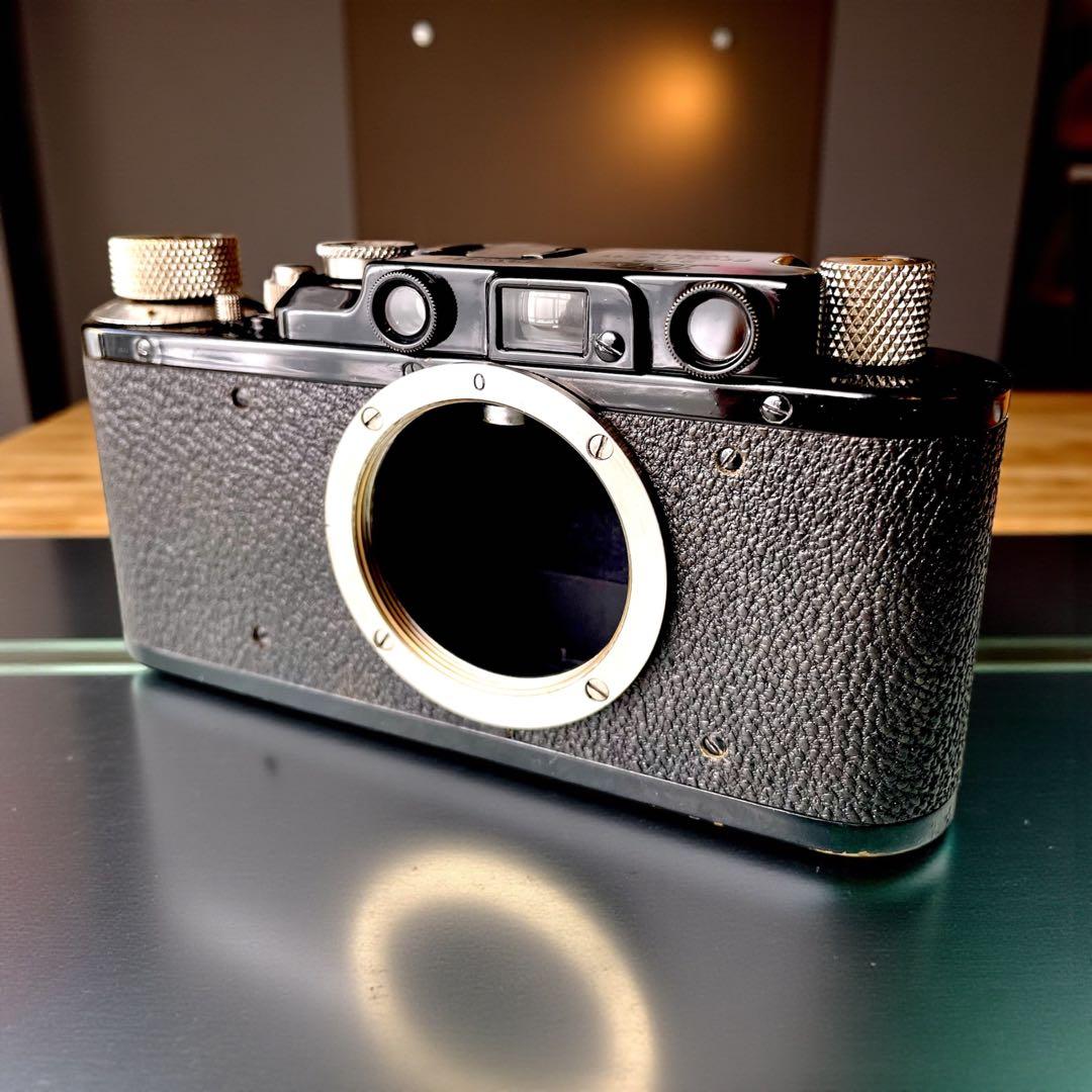 【OH済票付】×【戦場カメラマン　ロバート•キャパ愛用ライカD IIブラック】