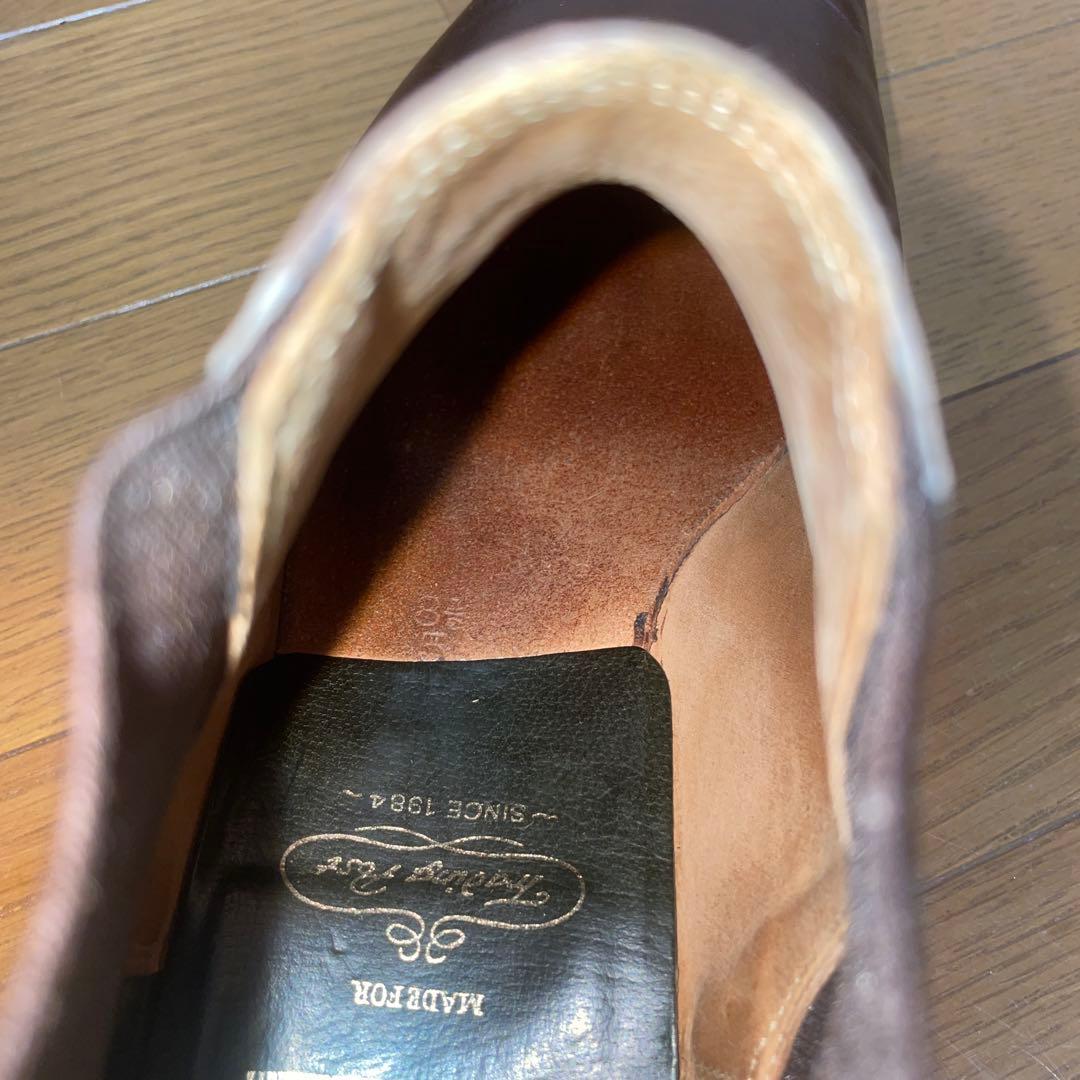 クロケットアンドジョーンズ　Cranford 8.5E サイドゴアブーツ