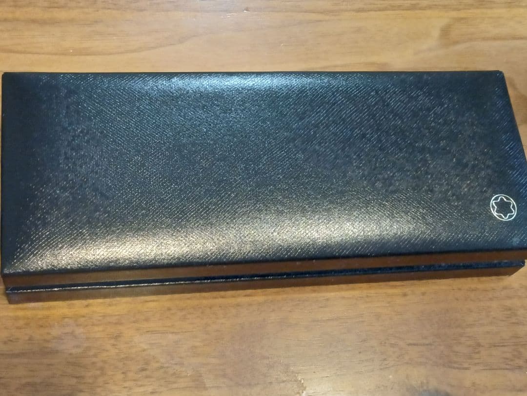 MONT BLANC 万年筆 F ノブレスマーブルゴールド　セール