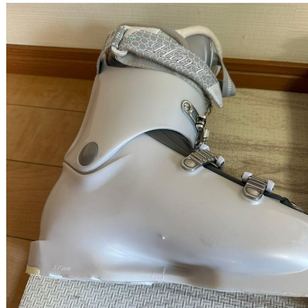 美品 Hart HART DIVA 女性用スキー用ブーツ ホワイト 23cm