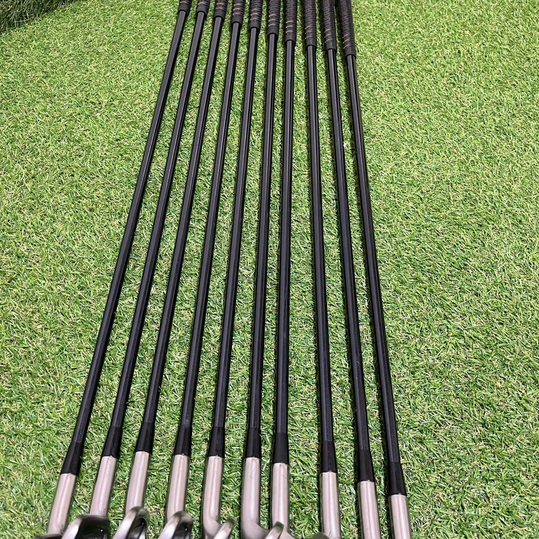 美品 レフティ Mizuno ZEPHYR メンズアイアン10本セット SR相当