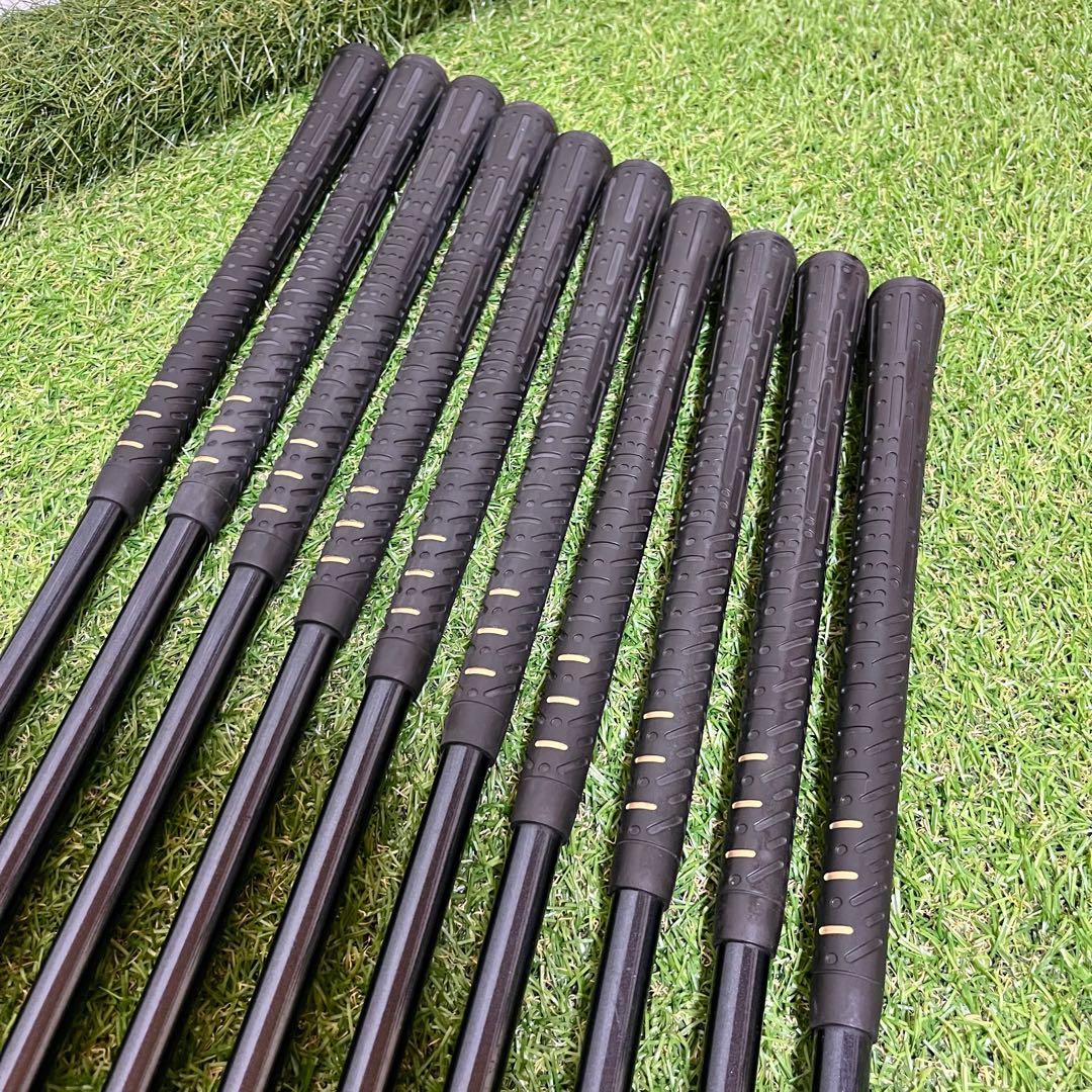 美品 レフティ Mizuno ZEPHYR メンズアイアン10本セット SR相当