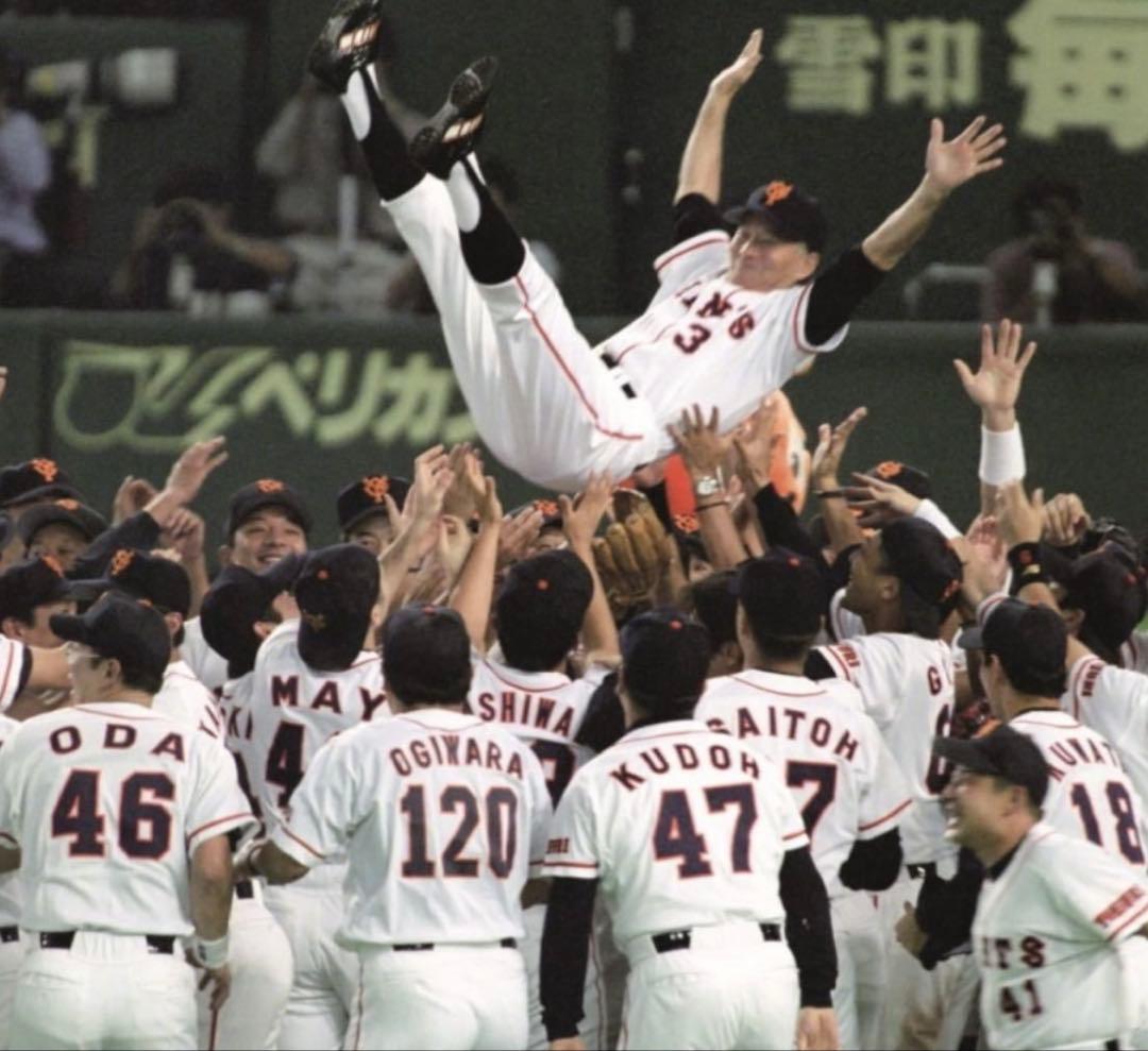 読売ジャイアンツ　長嶋茂雄監督ユニフォーム　日本製　Lサイズ　adidas