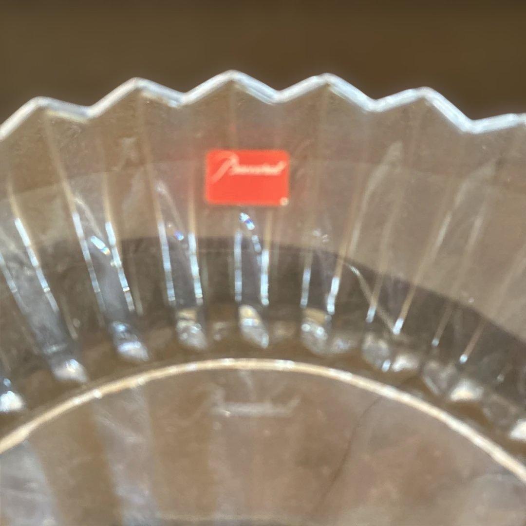 Baccarat ミルニュイ　26cmリム付き皿　4枚セット