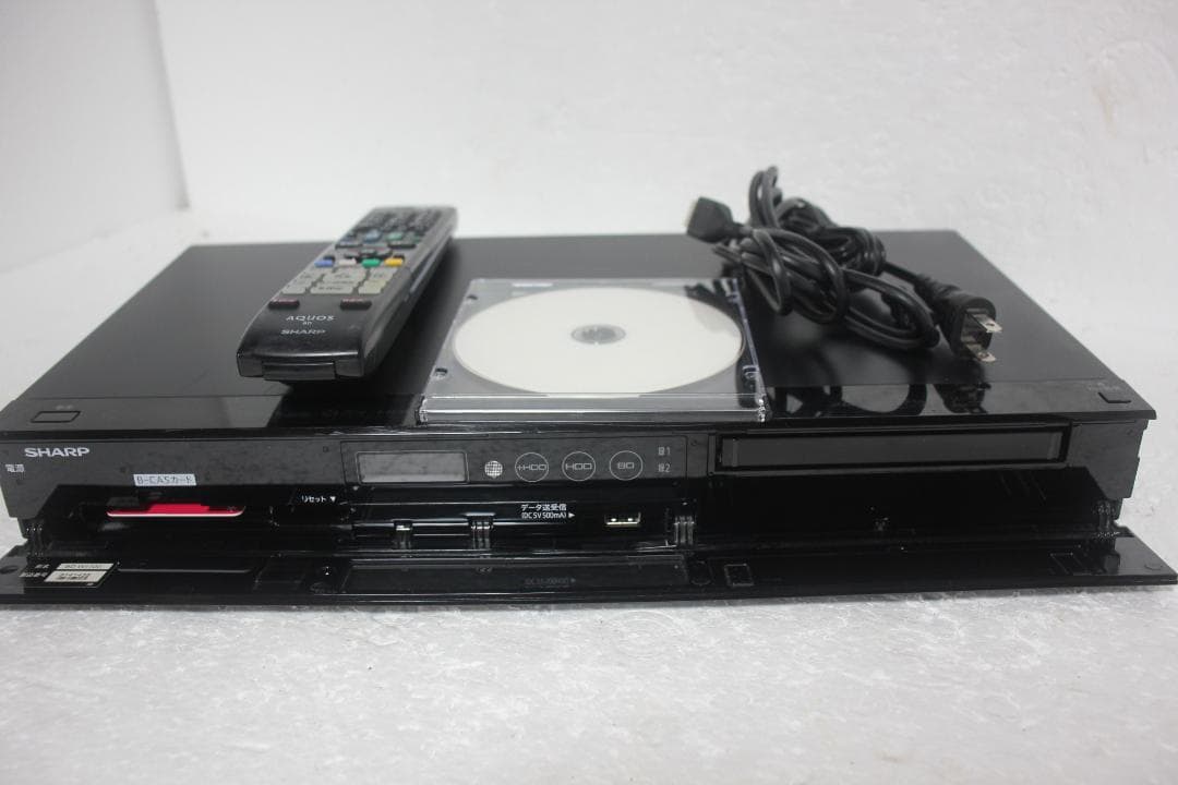 r*o様 内部清掃済　SHARP BD-W1700 1TB ブルーレイレコーダー