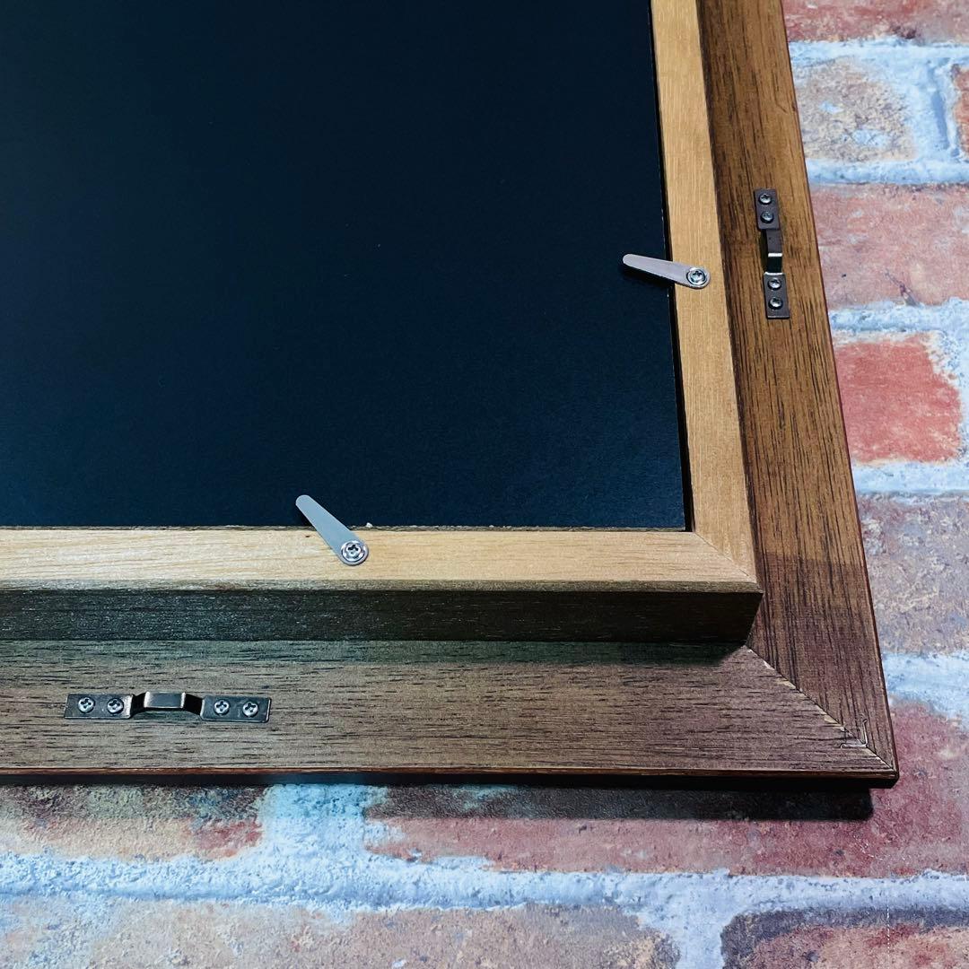 額縁【セピア色】未使用 F6サイズ キャンバス用 ガラス付