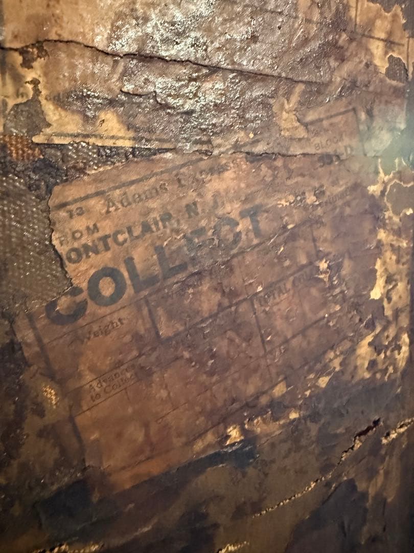 19世紀 O.A.TAYLOR製 スチーマートランク 特大 1880s 鍵なし