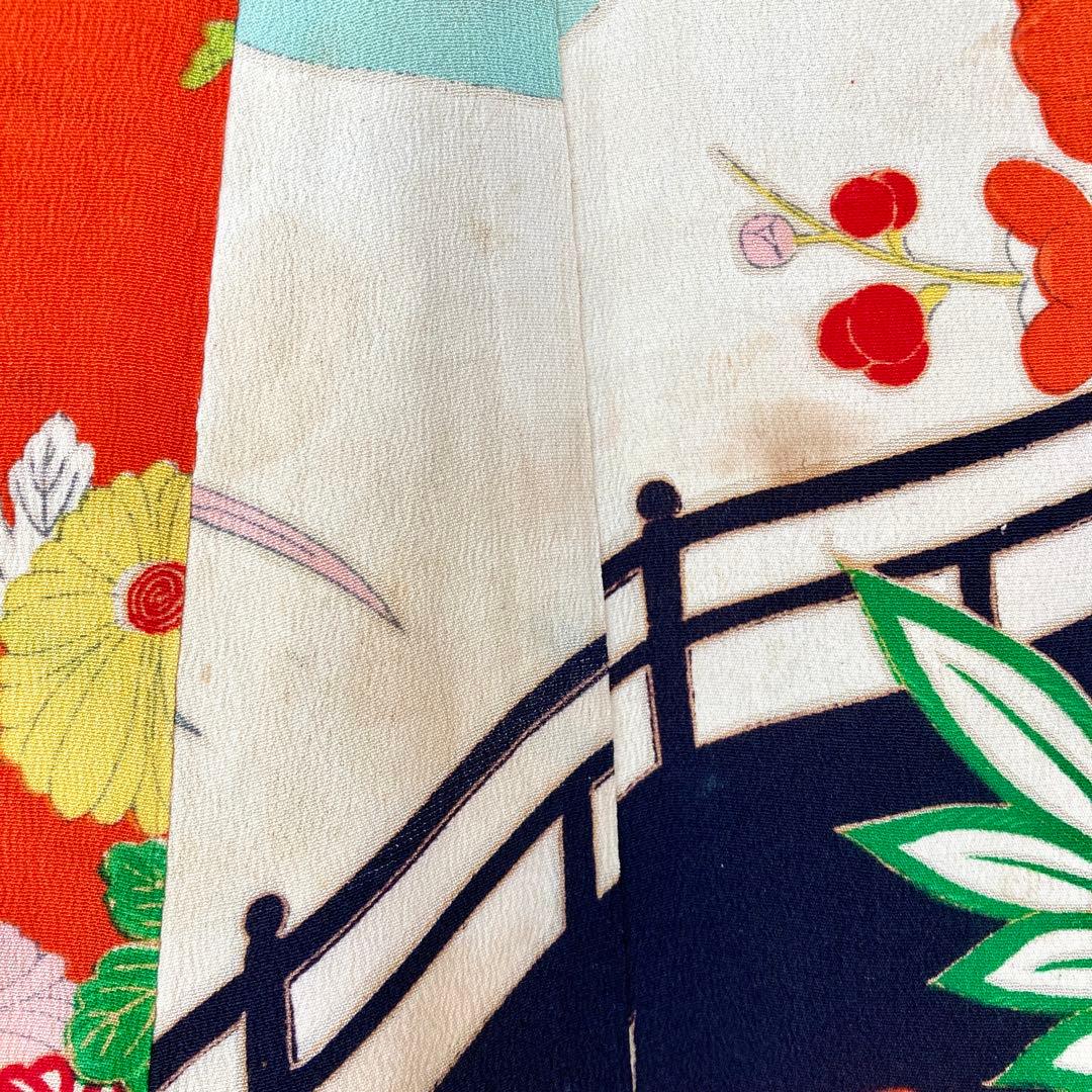 セミアンティーク　女の子　子供着物