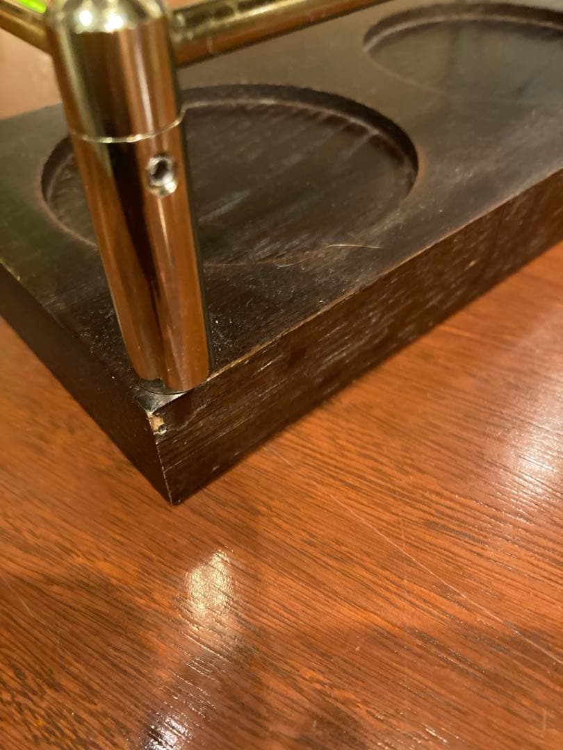 サントリーウイスキー山崎、白州専用木製台座　替えのプレート付き　ディスプレイ