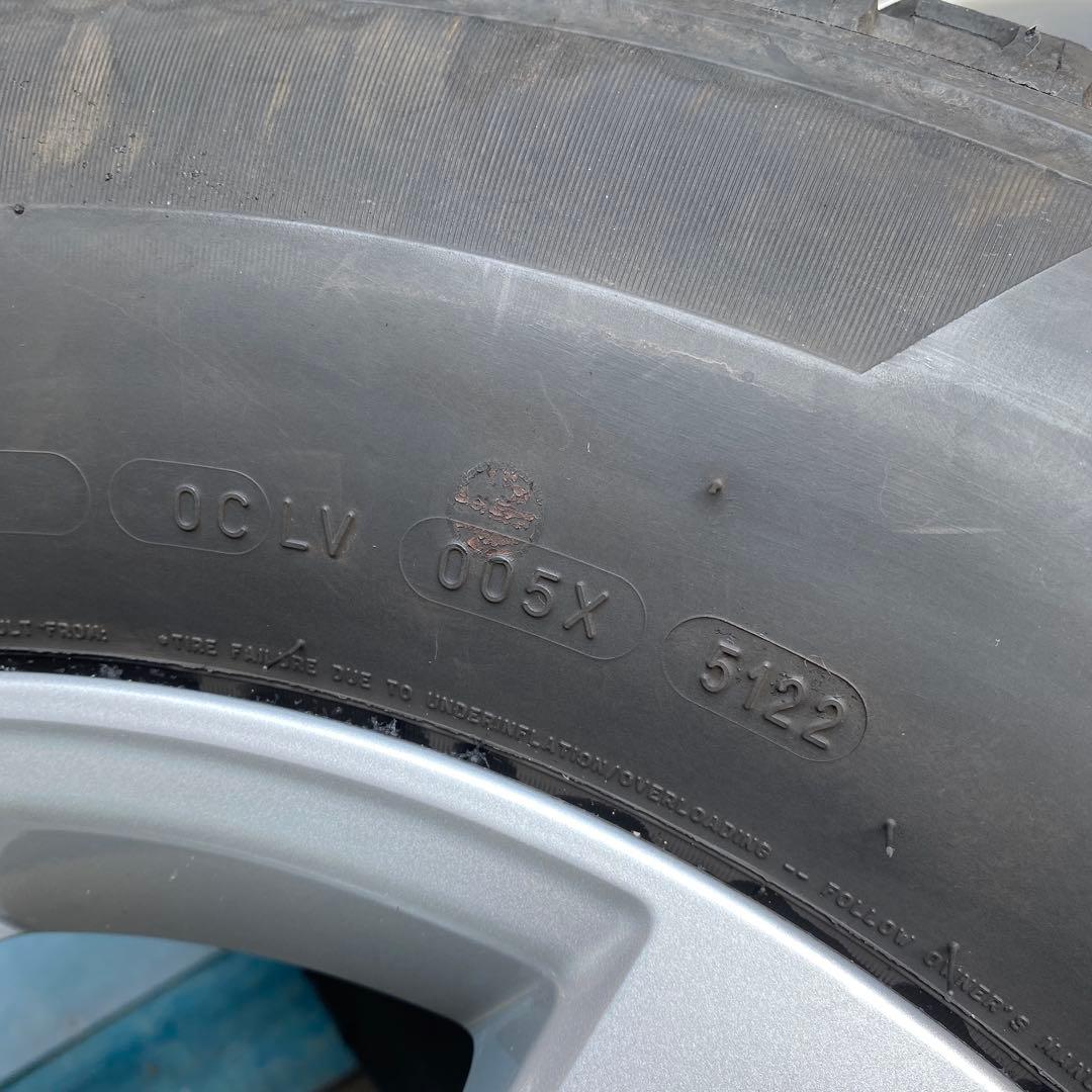 プラド150後期　純正夏タイヤホイールセット