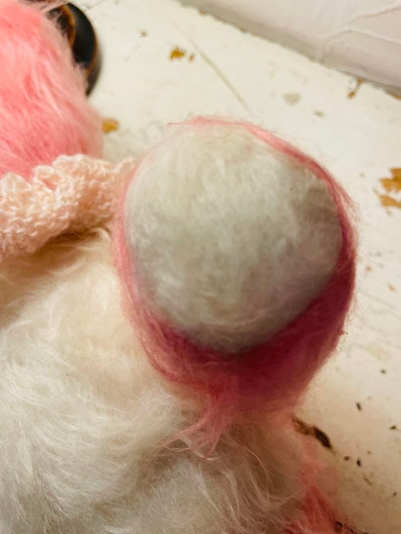 ༄༅ 小麗༄༅ページ　ピンクのヴィンテージ ベア